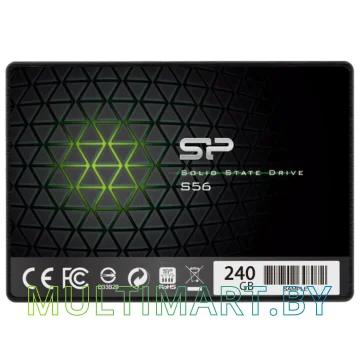 SSD диск Silicon-Power Slim S56 240GB (SP240GBSS3S56B25)